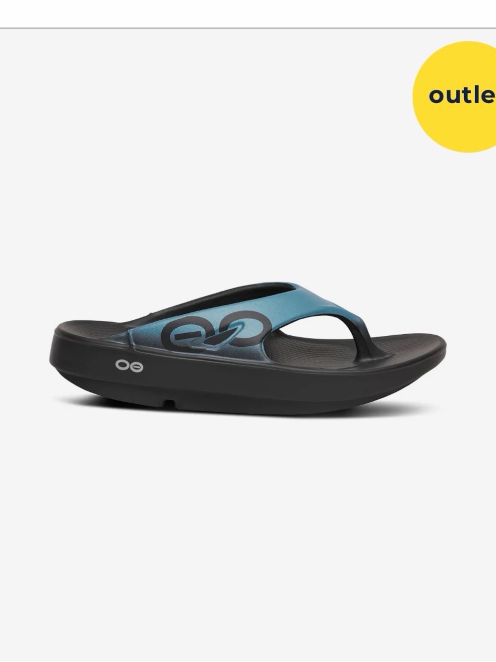 WOMENS SIZE 9 OOFOS OORIGINAL SANDALS